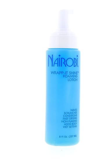 Nairobi Wrap-It Shine Foaming Lotion 8oz
