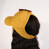 Fashion Backless Ponytail Cap
