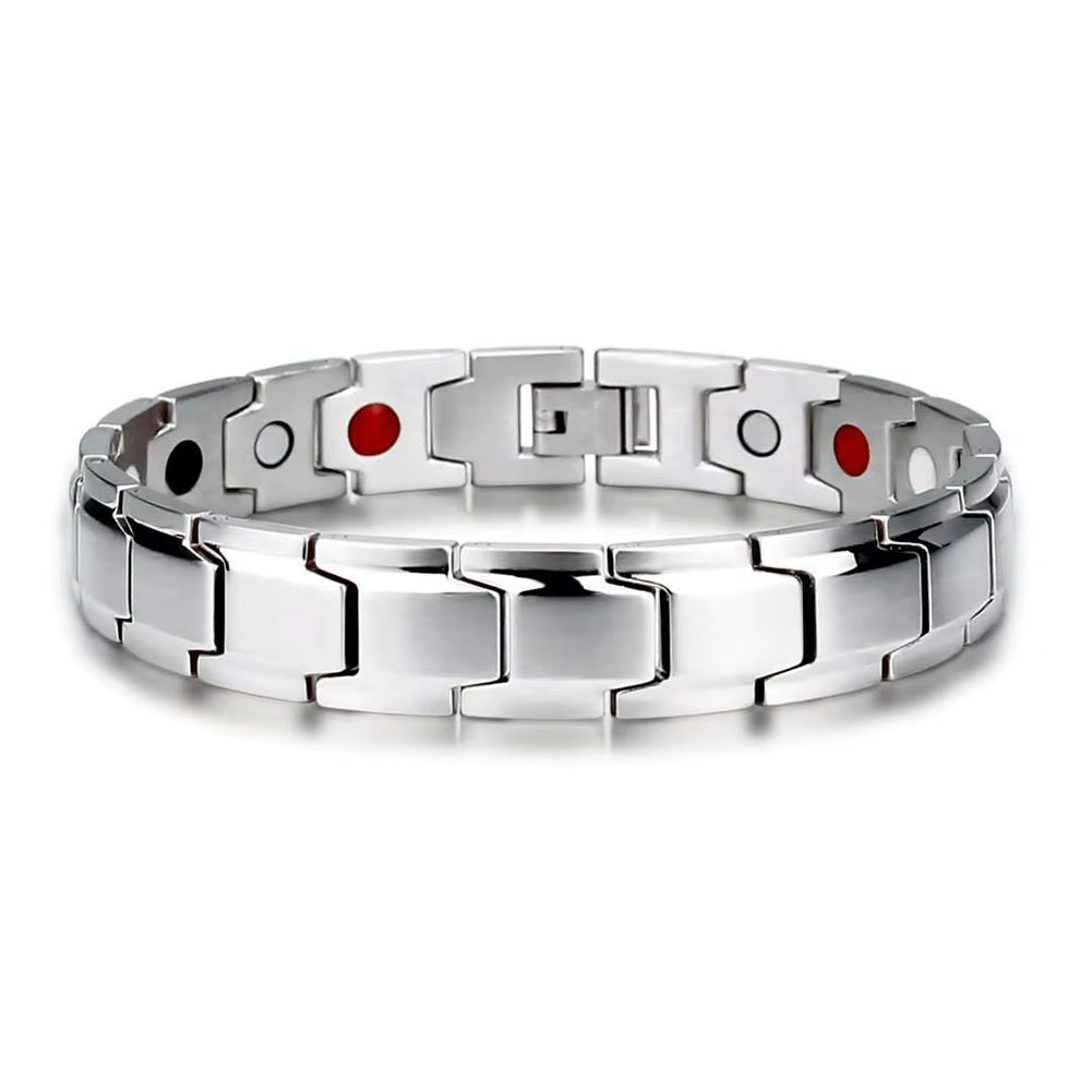 Men Women Magnetic Health Lose Weight Bracelet Power Therapy Detachable Power Therapy Magnets Negative Jewelry