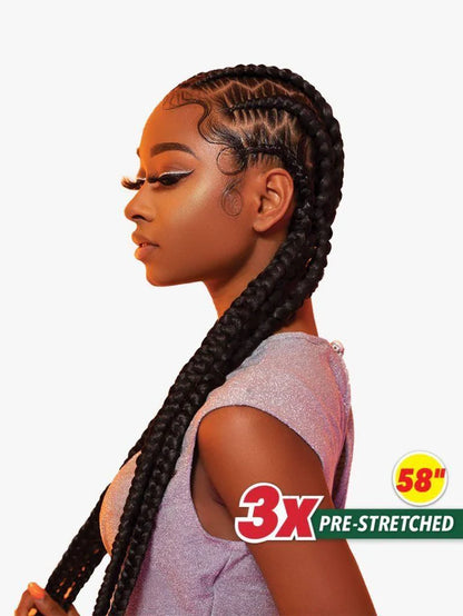 Sensationnel 3X X-Pression Pre-Stretched Braid 58